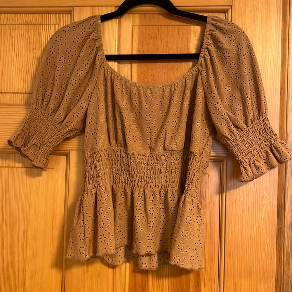 Peplum top